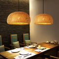 Bamboo Lantern 30cm Pendant Lamp Natural Rattan Wicker