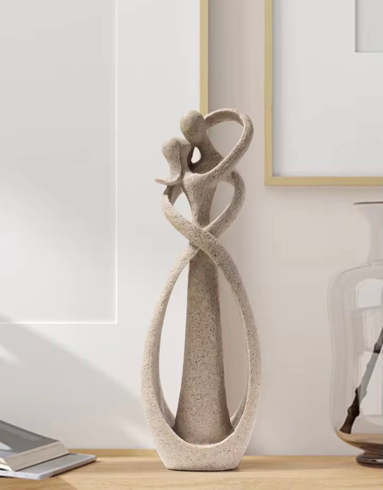 Embracing Couple Sculpture