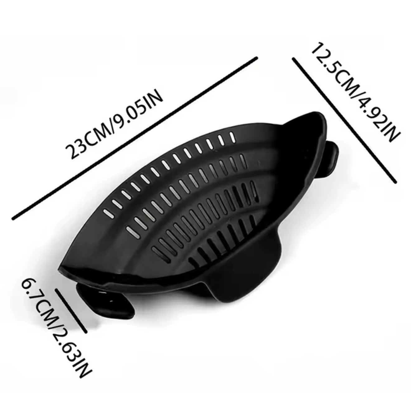 1pc, Strainer, Pot Strainer, Adjustable Clip On Strainer For Pots Pans And Bowls, Kitchen Pot Strainer