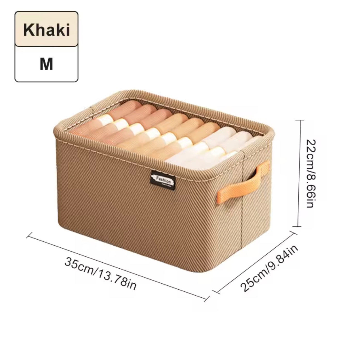 Fabric Clothes Organizer Storage Box